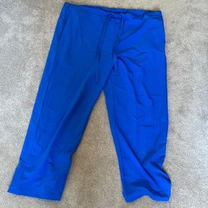 AVE royal blue scrub pants. Size XL